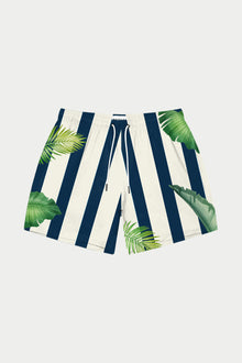 Green Palm Swim Short | Green