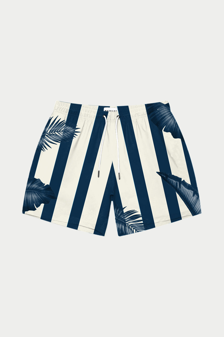 Blue Palm Swim Short | Blue