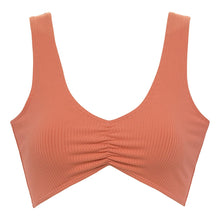 Kim Variation Top | Coral Rib