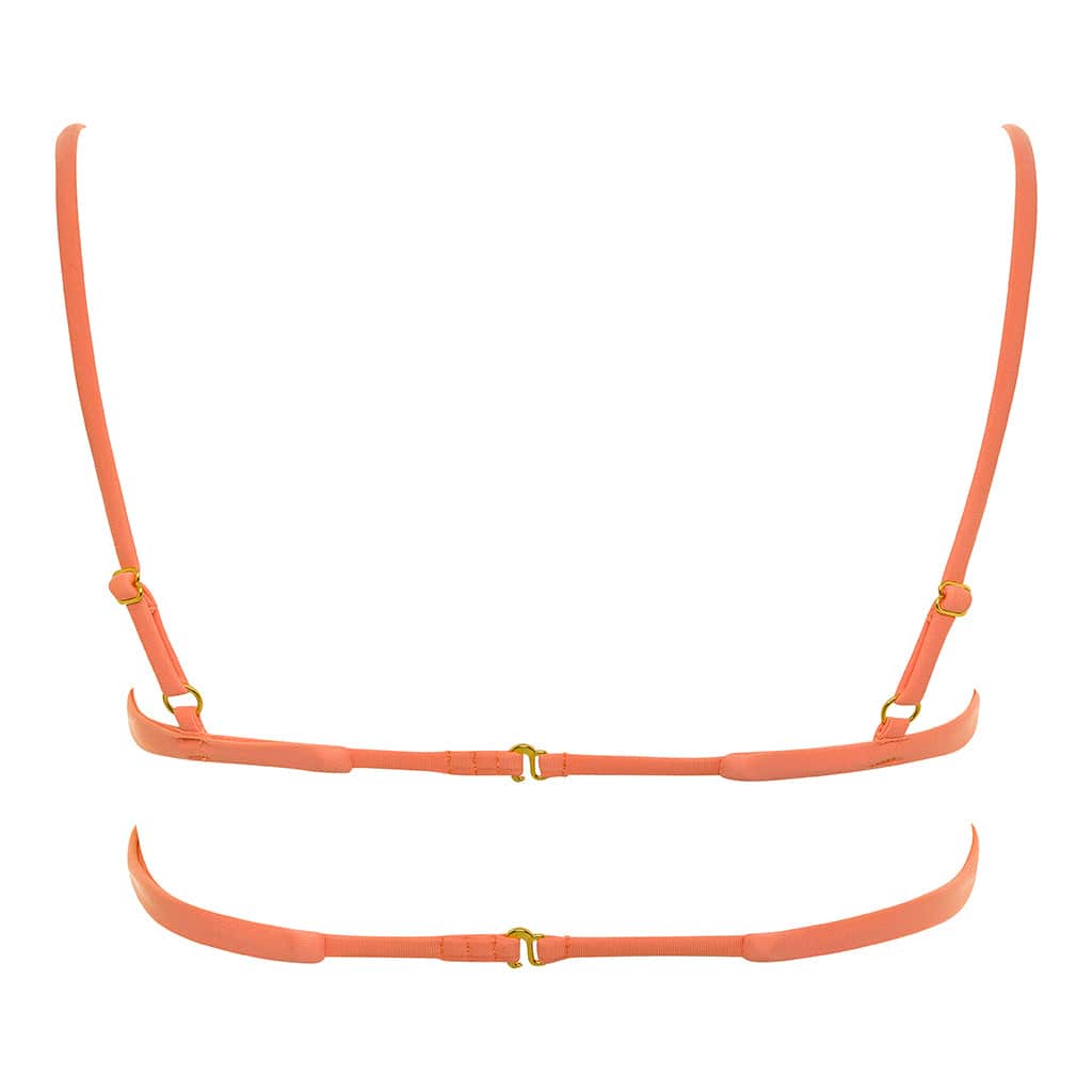 Elany Bikini Top | Coral