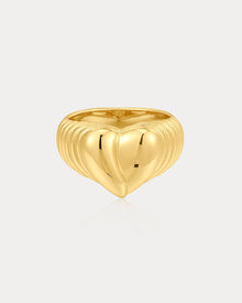 The Corazon Signet Ring | Gold