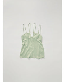 Cornel | Satin Cami Top | Jade