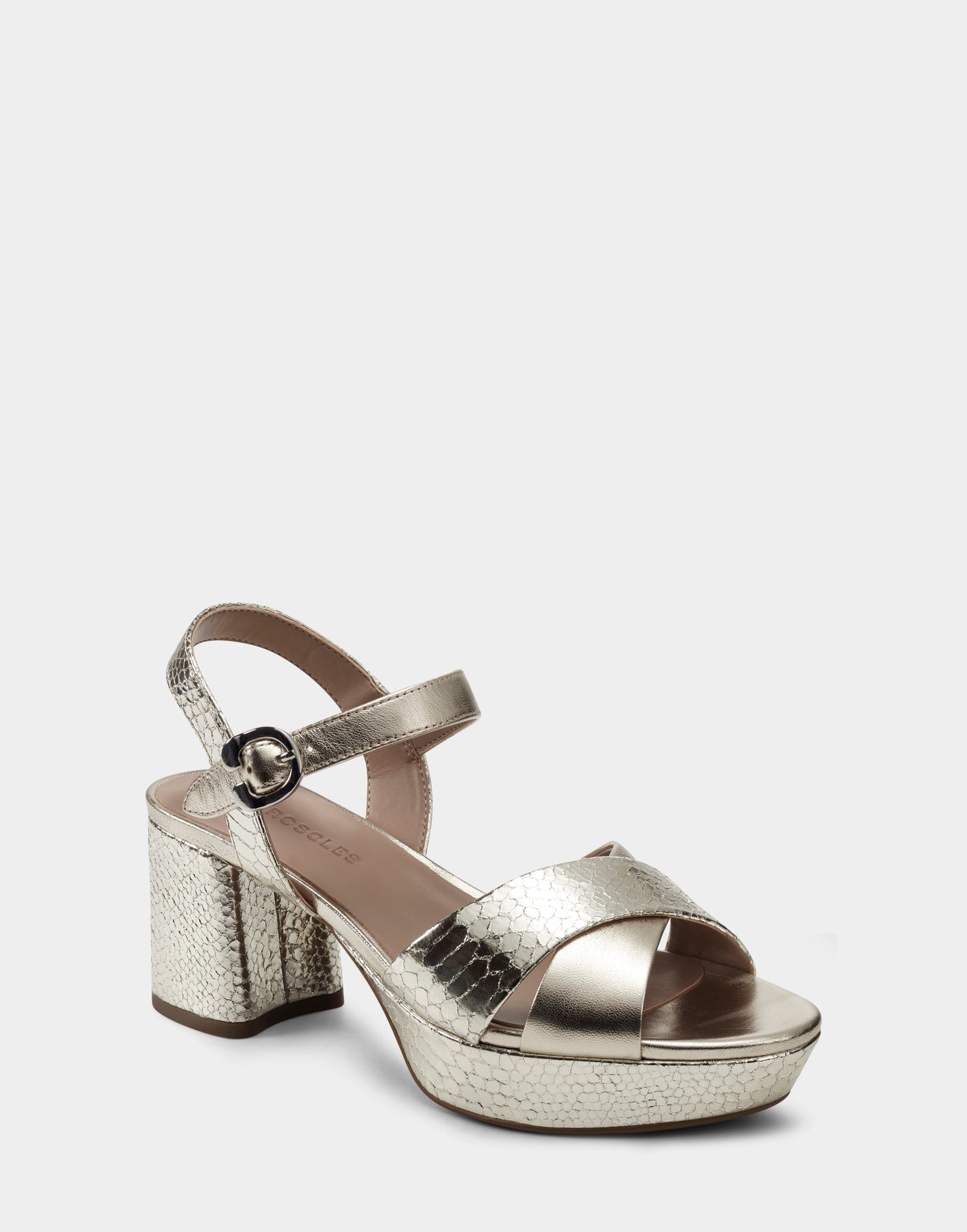 Cosmos Sandal | Soft Gold Leather