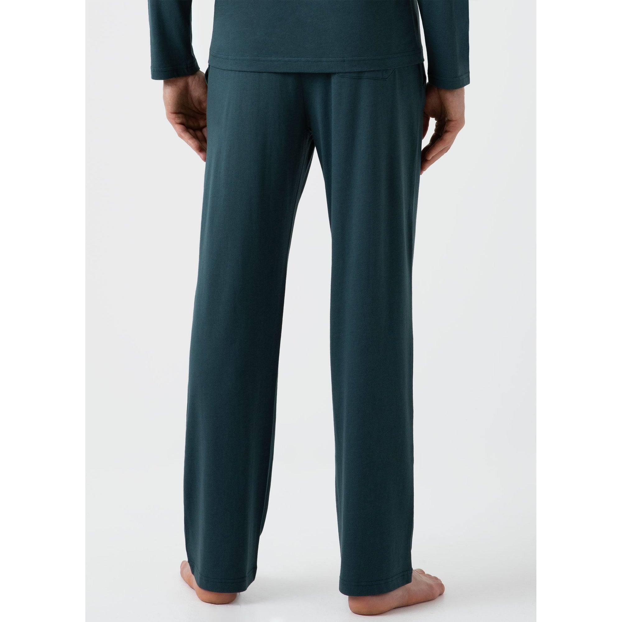 Cotton Modal Lounge Pant | Men | Peacock