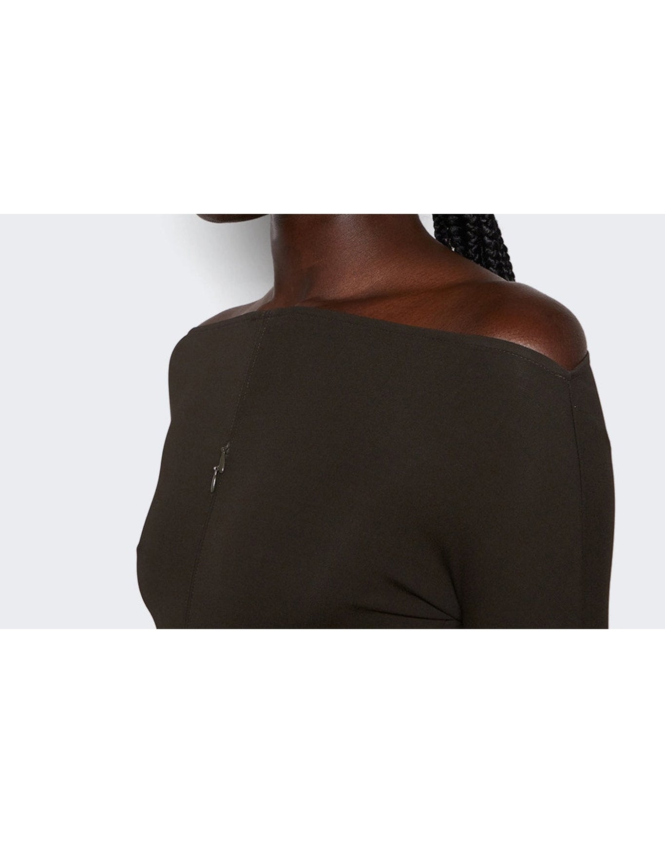 Courrèges | Women | Embroidered Cap | Mud Brown