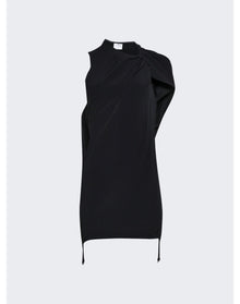 Courrèges | Women | Heritage Crepe Twist Dress | Black