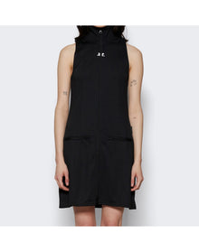 Courrèges | Women | Interlock Tracksuit Mini Dress | Black