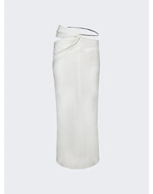 Courrèges | Women | New Long Skirt | Heritage White