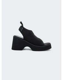 Courrèges | Women | Wave Sandals | Black