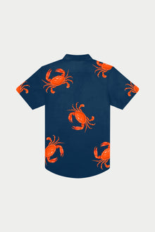 Crab Weekend Shirt | Blue/Red