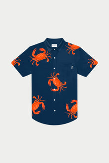 Crab Weekend Shirt | Blue/Red