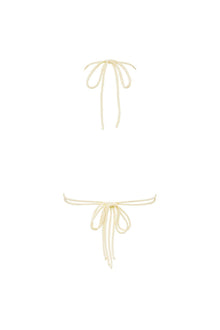 Brasil Bikini Top | Cream Rib