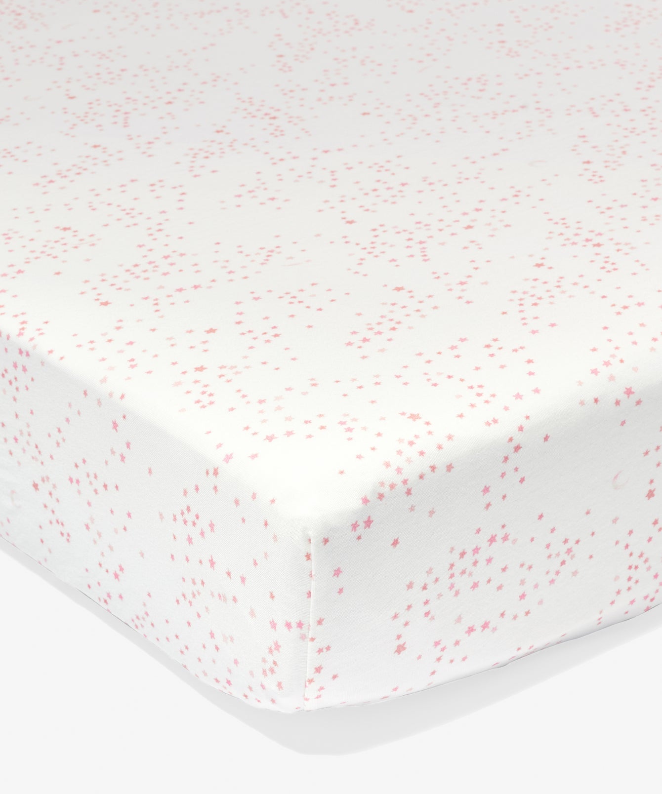 Girls | Crib Sheet | Pink/White