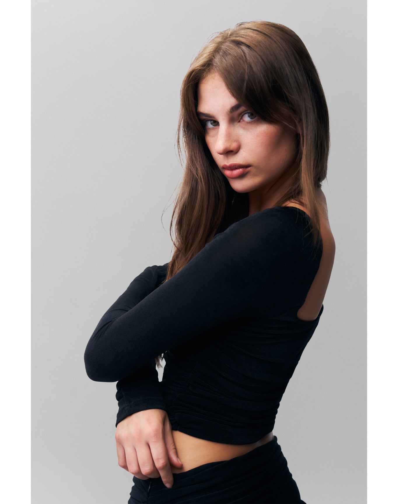 Crisia Top | Black