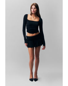 Crisia Top | Black