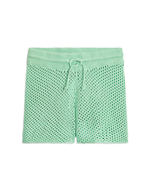 Crochet Shorts | Mint Green