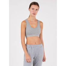 Crop Top | Women | Grey Marl