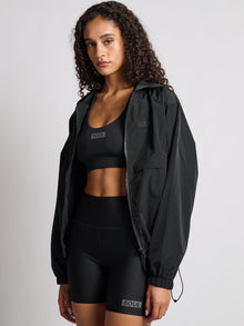 Women | Soul by SoulCycle | Cropped Windbreaker | Black