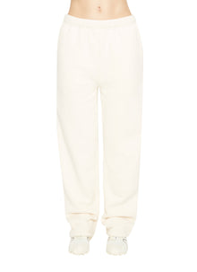 Womens | Flared Sweatpants | Ivory