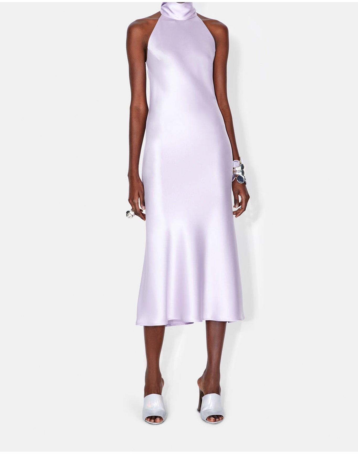 Cropped Sienna Dress | Lilac