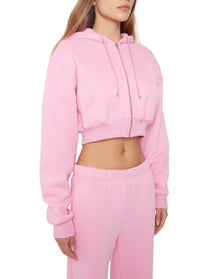 Cropped Zip-Up Hoodie | Blossom