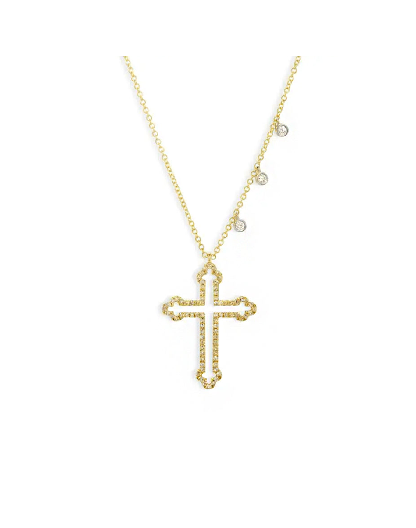 Cross Necklace | Yellow Gold