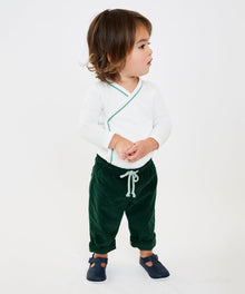 Kids Unisex | Crossbody One-Piece | White/Green