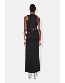 Crystal Cord Gown | Black