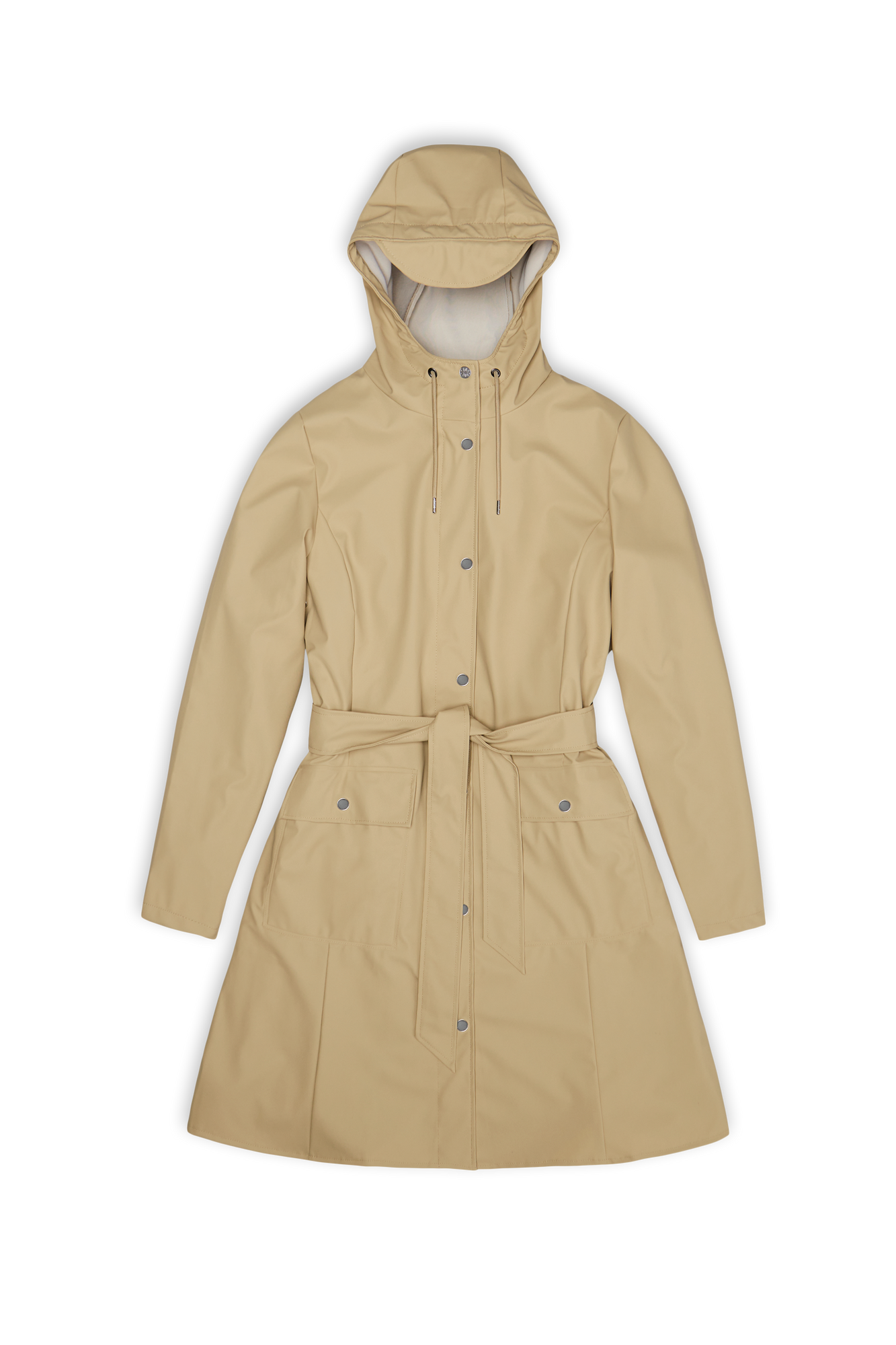 Rains Curve W Jacket Jackets 24 Sand
