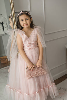 Girl | Camila Light Tulle Gown | Pink