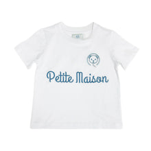 Baby Unisex | Petite Maison Logo Pima Cotton T-Shirt | Navy