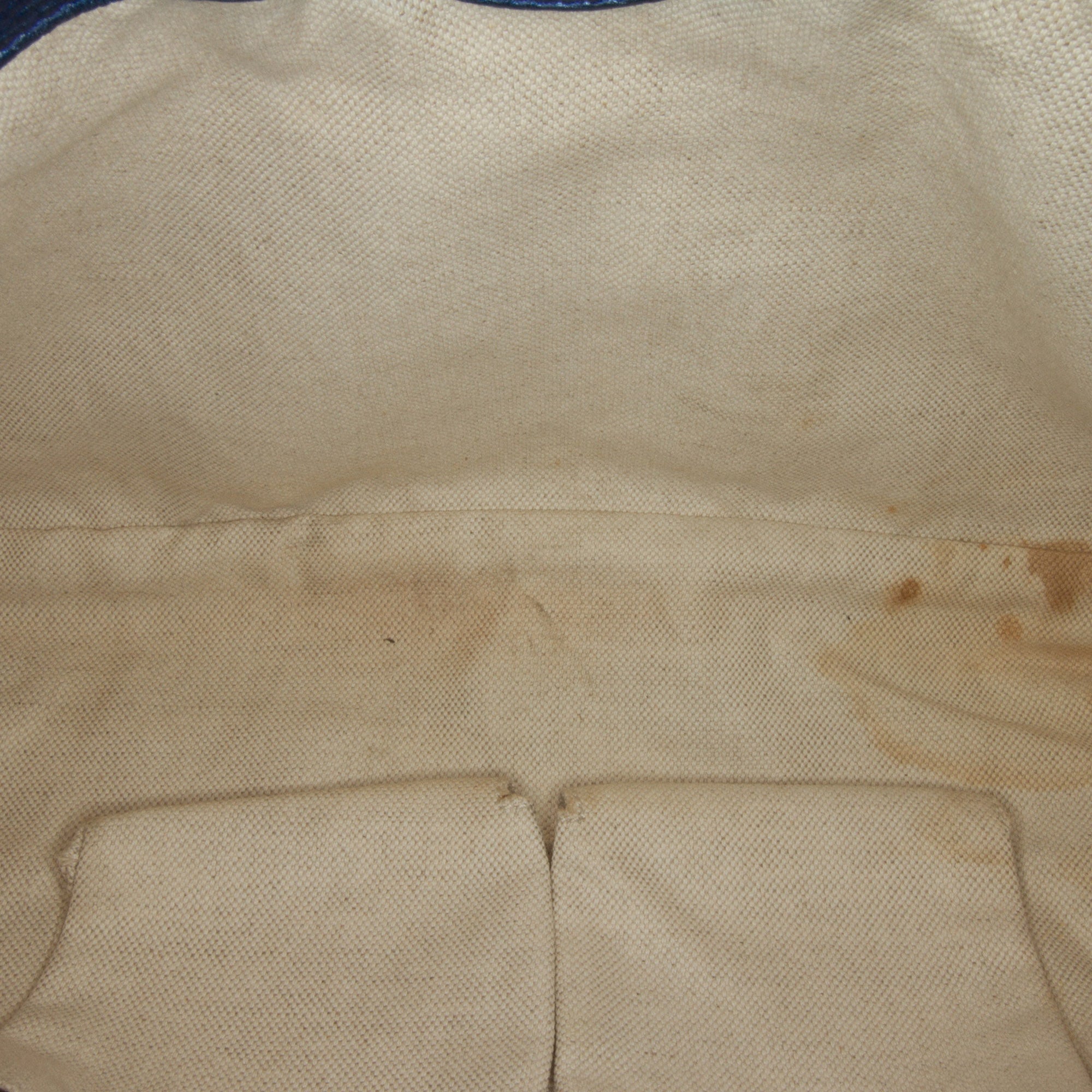 Gucci | Pre-Owned Medium Calfskin Bamboo Shopper Satchel | Blue/Light Blue