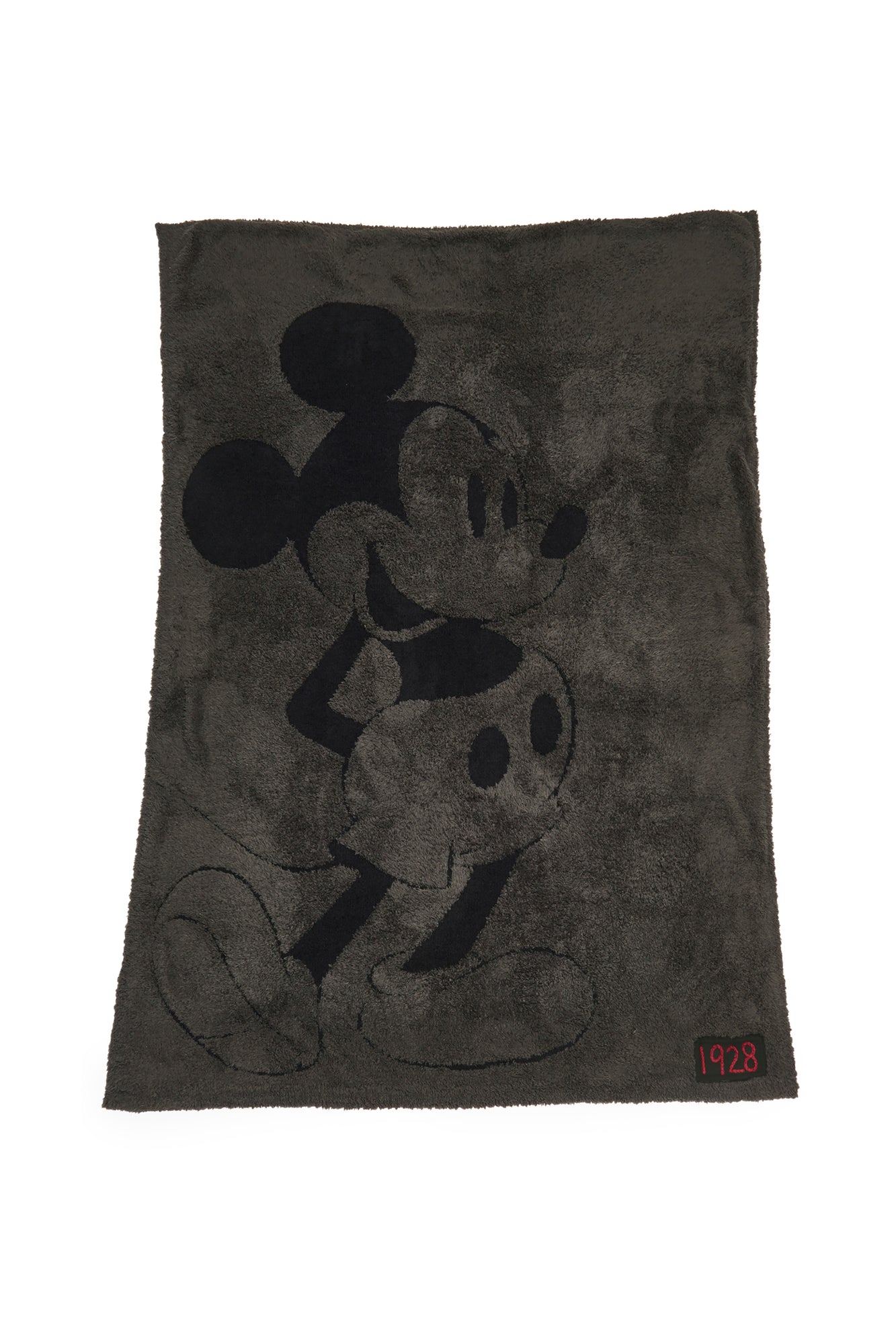 CozyChic Classic Mickey Mouse Blanket | Carbon/Black