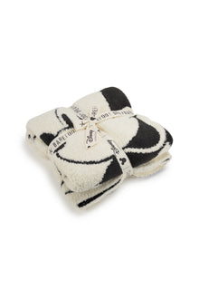 CozyChic Classic Mickey Mouse Blanket | Cream/Carbon