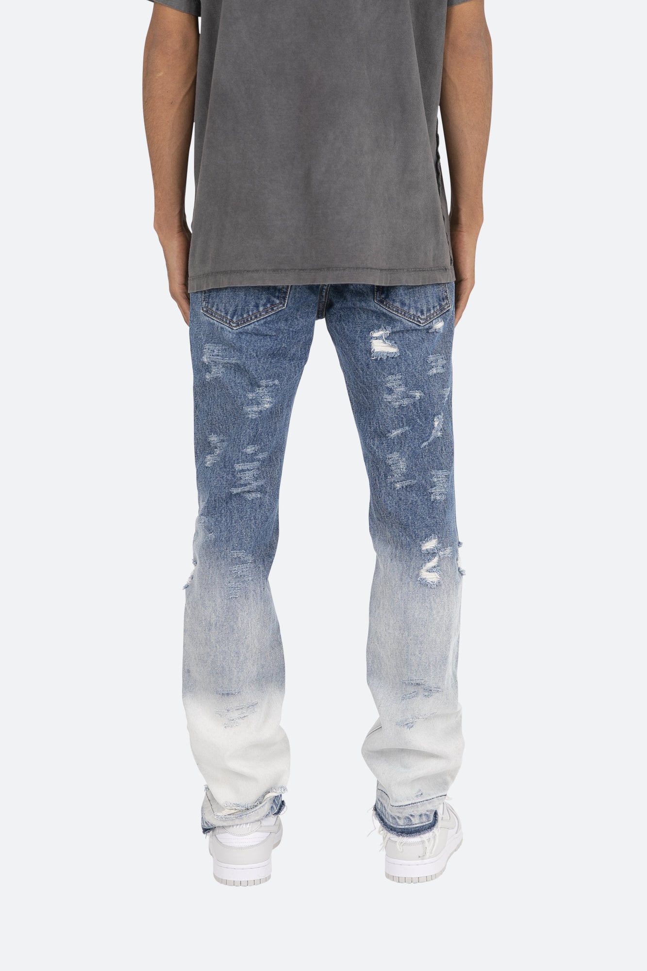 D293 Straight Denim | Blue x Yellow