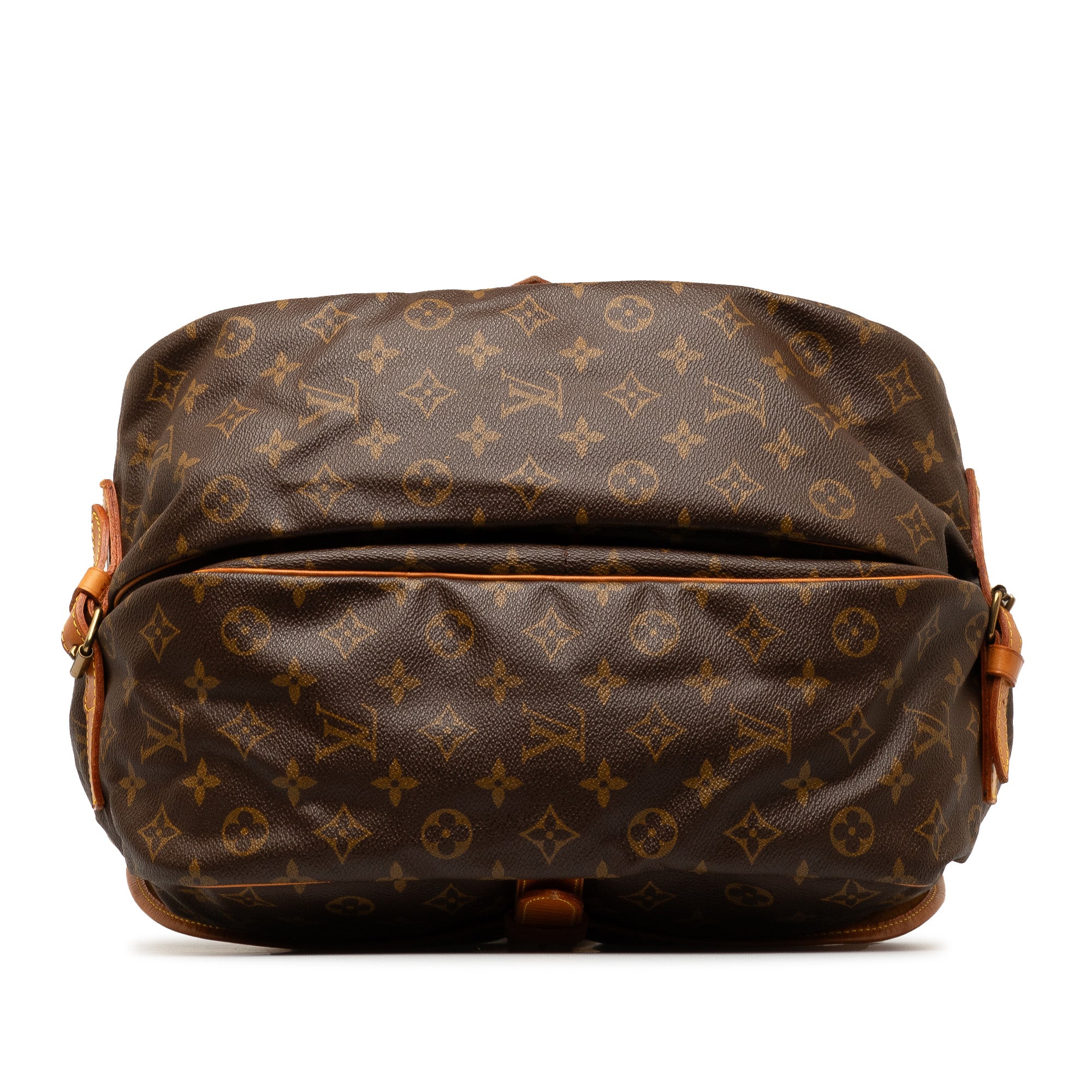 Louis Vuitton Pre-Owned Monogram Saumur 35 | Women | Brown