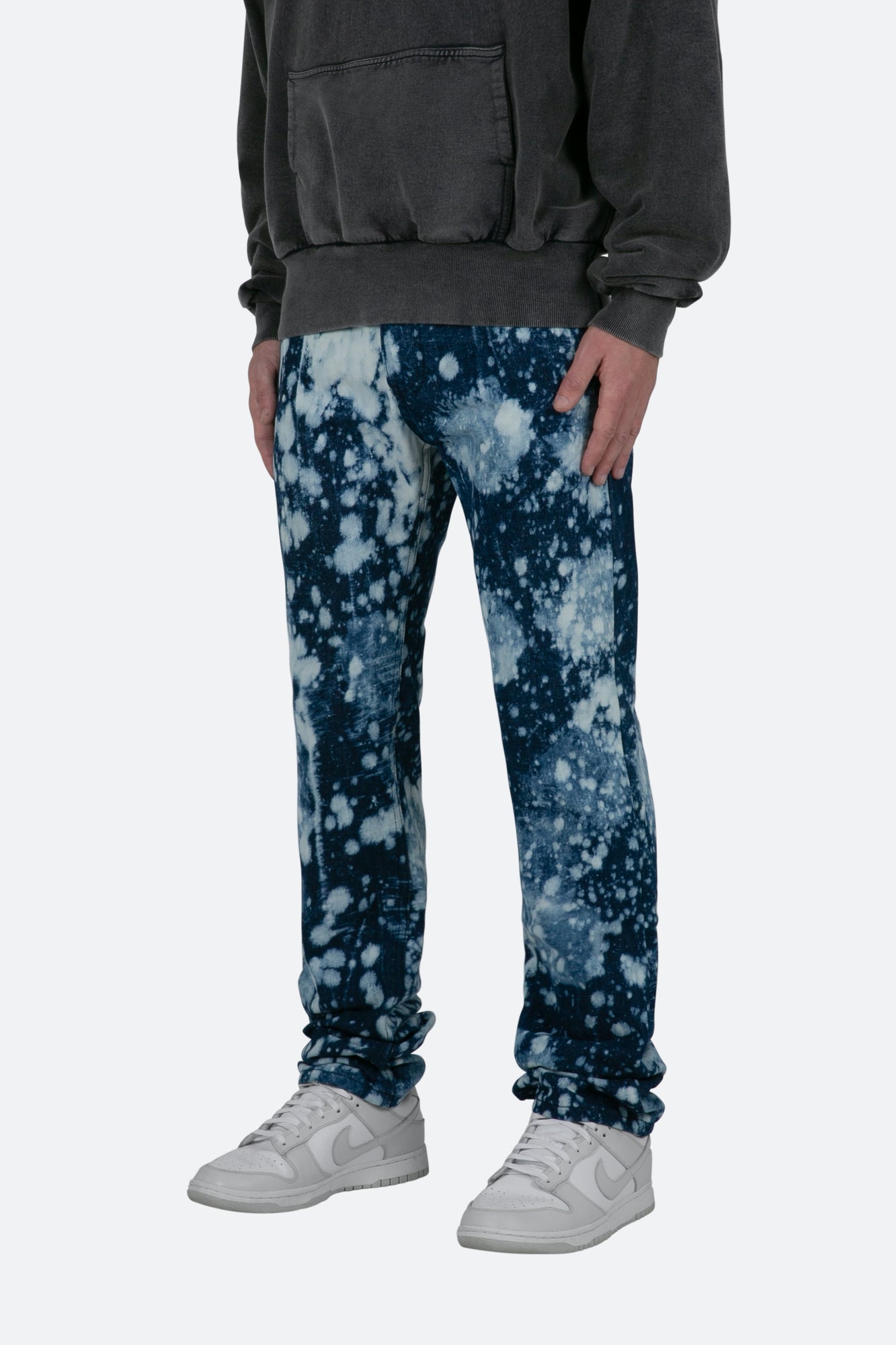 D365 Splash Straight Denim | Blue/White