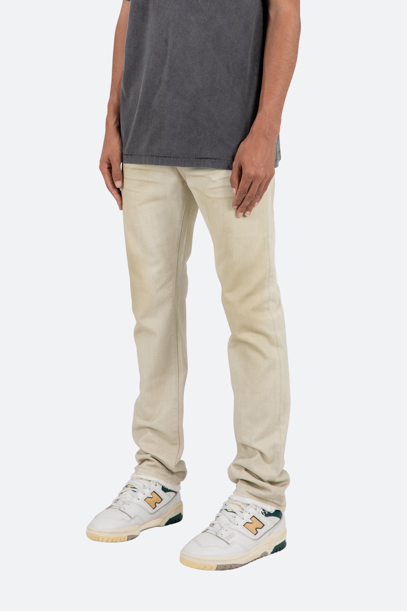 D450 Straight Denim | Tan