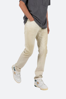 D450 Straight Denim | Tan