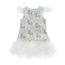 Baby Girls | Olivia Feather Dress | White