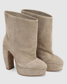 Womens | Dancer Suede Boot | Stone