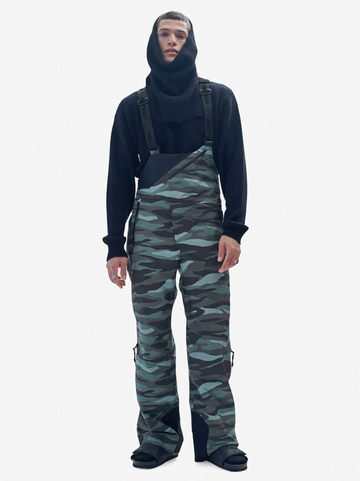 Mens | 2 Layers Powder Bib | Zea Camo
