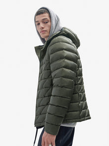 Mens | Packable Down Jacket | Stone Green