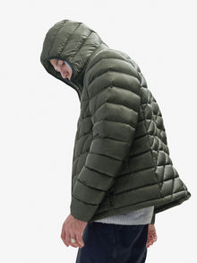 Mens | Packable Down Jacket | Stone Green