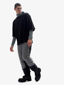Man HYBRID DOWN SWEATPANT - Slate Gray