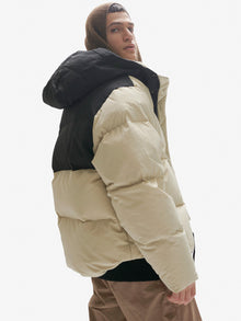 Man FOWLER DOWN JACKET - Canvas - back
