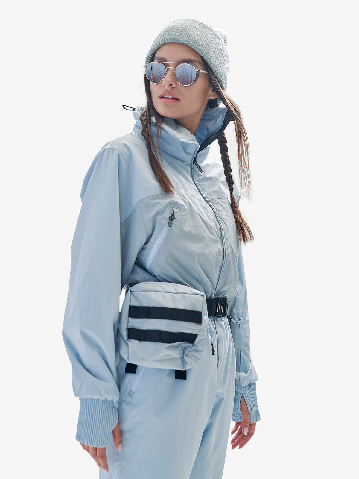 Women's Powder Suit - Blue Fog