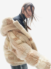 Womens | Sherpa Down Puffer | Natural Mix