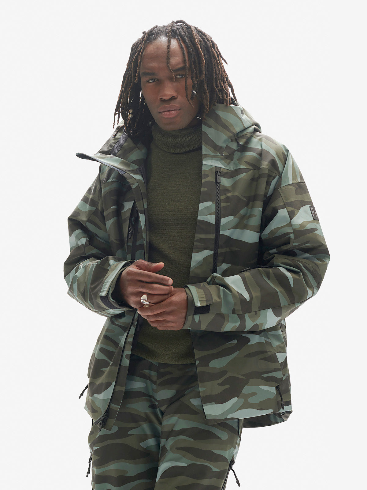 Mens | Sierra 2 Layers Jacket | Zea Camo