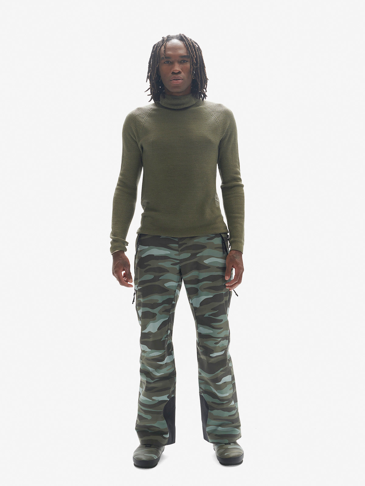 Men's Sierra 2-layers Pants - Zea Camo - front